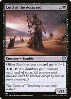 Lord of the Accursed from Starter Commander Decks painted by Grzegorz Rutkowski