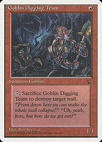 Goblin Digging Team from Chronicles painted by Ron Spencer