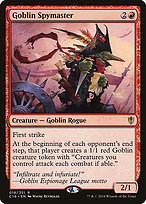 Goblin Spymaster from Commander 2016 painted by Wayne Reynolds