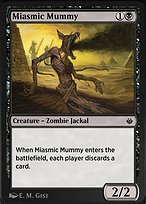 Miasmic Mummy from Amonkhet Remastered painted by E. M. Gist