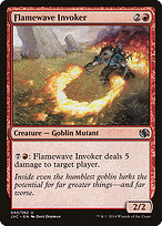 Flamewave Invoker from Duel Decks Anthology: Jace vs. Chandra painted by Dave Dorman