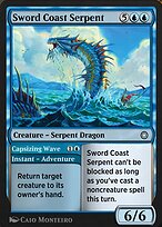 Sword Coast Serpent // Capsizing Wave