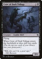 Crow of Dark Tidings from Jumpstart painted by Tianhua X