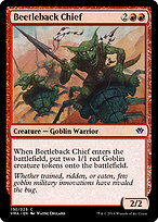 Beetleback Chief from Vintage Masters painted by Wayne England