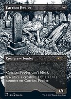 Carrion Feeder from Secret Lair Drop painted by Junji Ito