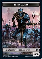 Zombie Army from Modern Horizons 2 Tokens painted by Tomasz Jedruszek