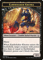 Earthshaker Khenra from Hour of Devastation Tokens painted by Jason A. Engle