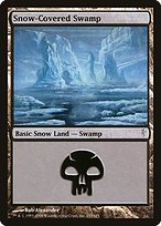 冠雪の沼/Snow-Covered Swamp《日本語》【MH1】
