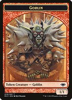 Goblin from Modern Horizons Tokens painted by Kev Walker