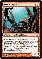 Rabble-Rouser from Guildpact painted by Justin Norman