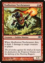 Mudbutton Torchrunner from Planechase 2012 painted by Steve Ellis