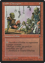Goblin Chirurgeon from Fallen Empires painted by Dan Frazier