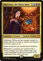 Marchesa, a Rosa Negra (Marchesa, the Black Rose) · Commander 2017 (C17)  #177 · Scryfall Magic The Gathering Search