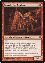 Tuktuk the Explorer from Rise of the Eldrazi painted by Volkan Baǵa