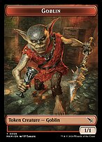 Goblin from Murders at Karlov Manor Tokens painted by J.P. Targete