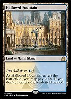 神聖なる泉/Hallowed Fountainシリアル[RVR]psa10