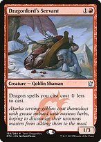 Dragonlord's Servant from Tarkir Dragonfury painted by Carl Frank