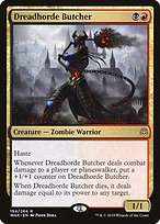 Dreadhorde Butcher from War of the Spark Promos painted by Piotr Dura