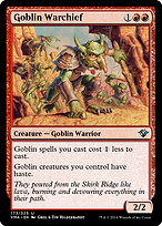Goblin Warchief from Vintage Masters painted by Greg Hildebrandt & Tim Hildebrandt
