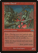 Goblin Patrol from Urza's Saga painted by Greg Staples