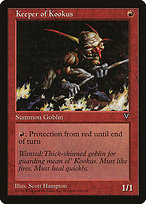 Keeper of Kookus from Visions painted by Scott Hampton