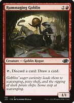 Rummaging Goblin from Jumpstart 2022 painted by Slawomir Maniak