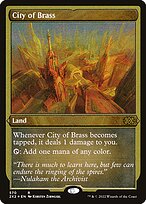 MTG City of Brass 英 プリントミス有り - 土地