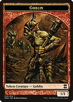 Goblin from Eternal Masters Tokens painted by Dave Kendall