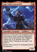 Toggo, Goblin Weaponsmith from Magic Online Promos painted by Svetlin Velinov