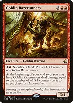 Goblin Razerunners from Battlebond painted by Raymond Swanland