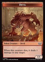 Devil · Duskmourn Commander Tokens (TDSC) #7 · Scryfall Magic The