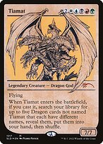 MTG ティアマト SLD 英)ティアマト / Tiamat【SLD】 【Foil】 Secret Lair x BEADLE