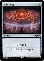 Mox Ruby · Vintage Championship (OVNT) #2021C · Scryfall Magic 