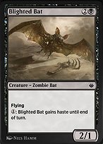 Blighted Bat from Amonkhet Remastered painted by Nils Hamm