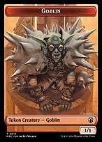 Goblin from Modern Horizons 3 Commander Tokens painted by Kev Walker