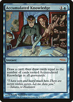 Accumulated Knowledge · Friday Night Magic 2004 (F04) #8 