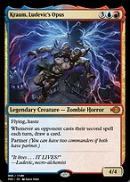 Kraum, Ludevic's Opus from Magic Online Promos painted by Aaron Miller