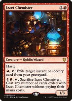 Izzet Chemister from Commander 2017 painted by Svetlin Velinov