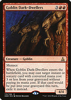 Goblin Dark-Dwellers from Oath of the Gatewatch painted by Steven Belledin