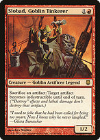 Slobad, Goblin Tinkerer from Darksteel painted by Kev Walker