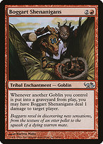 Boggart Shenanigans from Duel Decks: Elves vs. Goblins painted by Warren Mahy