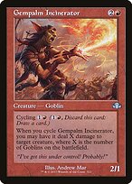 Gempalm Incinerator from Dominaria Remastered painted by Andrew Mar