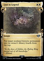 Lost to Legend