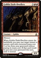 Goblin Dark-Dwellers from Oath of the Gatewatch Promos painted by Steven Belledin