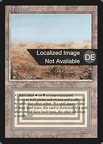 MTG ドイツ語 Scrubland FBB SP程度 Scrubland - Revised GERMAN Black Bordered – Making Mythic