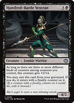 Hundred-Battle Veteran from Tarkir: Dragonstorm painted by Wayne Wu