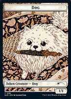 Dog mtg card