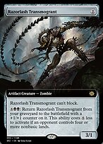 Razorlash Transmogrant from Magic Online Promos painted by Kekai Kotaki