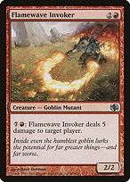 Flamewave Invoker from Duel Decks: Jace vs. Chandra painted by Dave Dorman