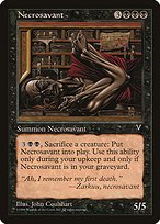 Necrosavant from Visions painted by John Coulthart